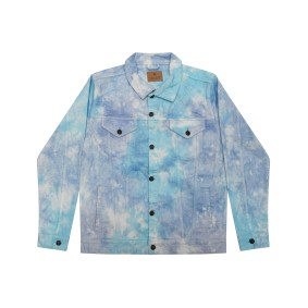 9050CD Tie-Dye Unisex Denim Jacket