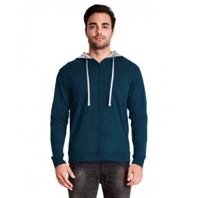 9601 Next Level Apparel Adult Laguna French Terry Full-Zip Hooded Sweatshirt