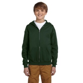 993B Jerzees Youth NuBlend Fleece Full-Zip Hooded Sweatshirt