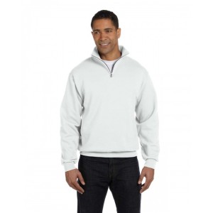 995M Jerzees Adult NuBlend Cadet Collar Quarter Zip Sweatshirt