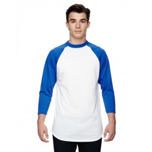 AG4420 Augusta Sportswear Adult Three-Quarter Baseball jersey