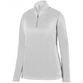 AG5509 Augusta Sportswear Ladies' Wicking Fleece Quarter Zip Pullover Sweatshirt