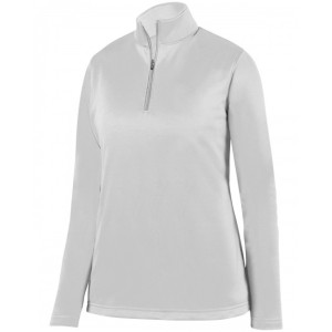 AG5509 Augusta Sportswear Ladies' Wicking Fleece Quarter Zip Pullover Sweatshirt