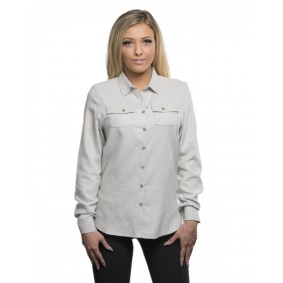 B5200 Burnside Ladies' Solid Flannel Shirt