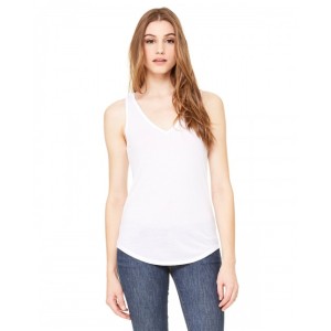 B8805 Bella + Canvas Ladies' Flowy V-Neck Tank Top