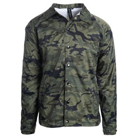 B9718 Burnside Men's Nylon Coach's Jacket