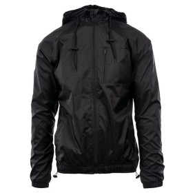 B9728 Burnside Men's Nylon Hooded Coach's Jacket