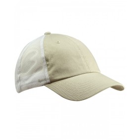 BA601 Big Accessories Washed Trucker Cap