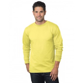 BA6100 Bayside Adult Long Sleeve Cotton T-Shirt