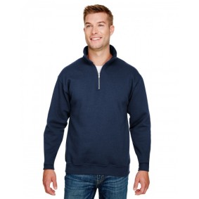 BA920 Bayside Unisex Quarter-Zip Pullover Sweatshirt