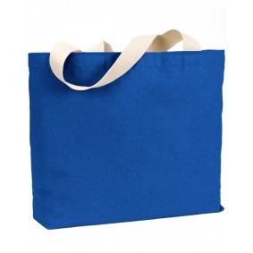 BS600 Bayside Cotton Canvas Jumbo Tote Bag