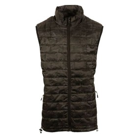 BU8703 Burnside Men's Quilted Puffer Vest