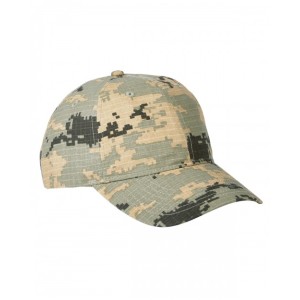 BX018 Big Accessories Unstructured Camo Cap