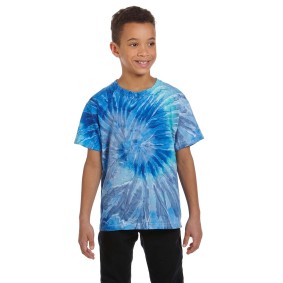 CD100Y Tie-Dye Youth Cotton T-Shirt