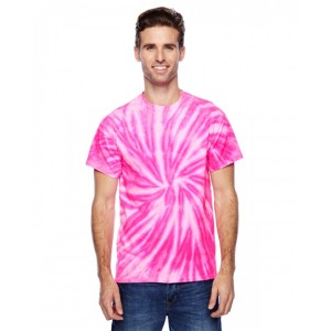 CD110 Tie-Dye Adult 100% Cotton Twist Tie Dyed T-Shirt