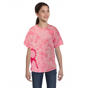 CD1150Y Tie-Dye Youth Shapes T-Shirt