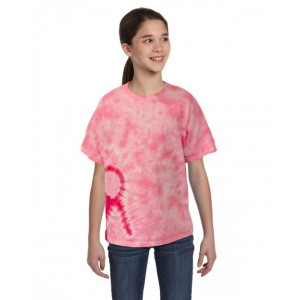 CD1150Y Tie-Dye Youth Shapes T-Shirt