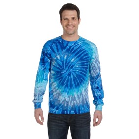 CD2000 Tie-Dye Adult Long Sleeve Cotton T-Shirt