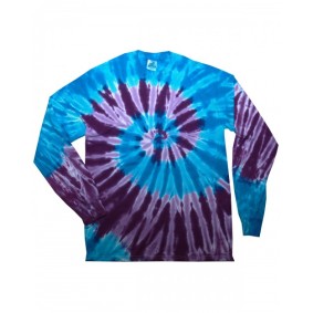 CD2000 Tie-Dye Adult Long Sleeve Cotton T-Shirt