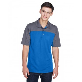 CE101 CORE365 Men's Balance Colorblock Performance Pique Polo Shirt