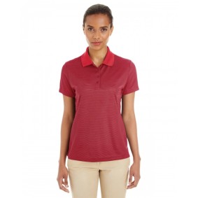 CE102W CORE365 Ladies' Express Microstripe Performance Pique Polo Shirt