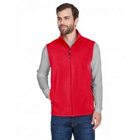 CE701 CORE365 Men's Cruise Two-Layer Fleece Bonded Soft Shell Vest