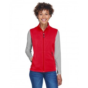 CE701W CORE365 Ladies' Cruise Two-Layer Fleece Bonded Soft Shell Vest