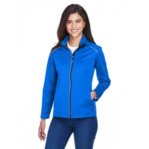 CE708W CORE365 Ladies' Techno Lite Three-Layer Tech Shell Knit Jacket