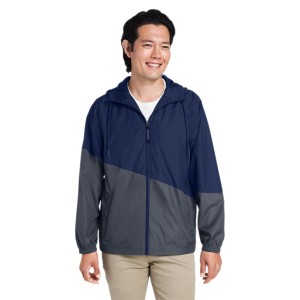 CE710 CORE365 Unisex Techno Lite Colorblock Windbreaker Jacket