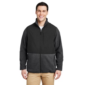 CE890 CORE365 Men's Journey Summit Hybrid Full Zip Jacket