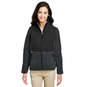 CE890W CORE365 Ladies' Journey Summit Hybrid Full Zip Jacket