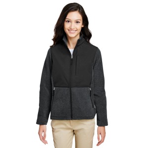 CE890W CORE365 Ladies' Journey Summit Hybrid Full Zip Jacket