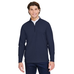 DG410 Devon & Jones CrownLux Performance Men's Windsor Welded Quarter Zip Sweater