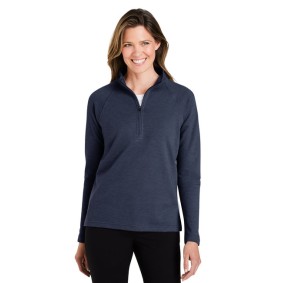 DG481WZ Devon & Jones New Classics Ladies' Charleston Quarter Zip Sweater