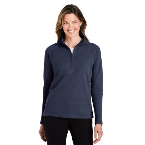 DG481WZ Devon & Jones New Classics Ladies' Charleston Quarter Zip Sweater