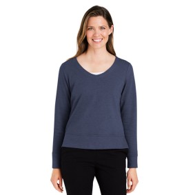 DG482W Devon & Jones New Classics Ladies' Charleston Pullover Sweater