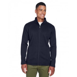 DG793 Devon & Jones Men's Bristol Full-Zip Sweater Fleece Jacket