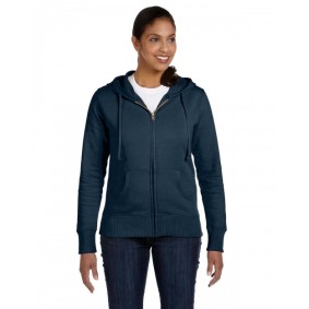 EC4501 econscious Ladies' Heritage Full-Zip Hooded Sweatshirt