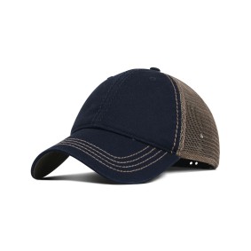 F787 Fahrenheit Garment Washed Cotton Mesh Back Hat