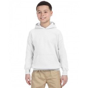 G185B Gildan Youth Heavy Blend Hooded Sweatshirt