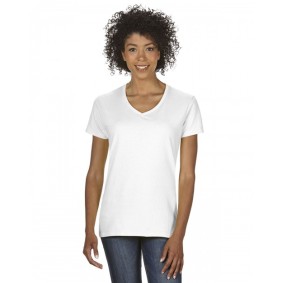 G500VL Gildan Ladies' Heavy Cotton V Neck T-Shirt