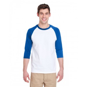 G570 Gildan Adult Heavy 3/4 Raglan Sleeve Cotton T-Shirt