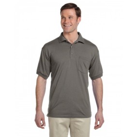 G890 Gildan Adult Polo Jersey Shirt with Pocket