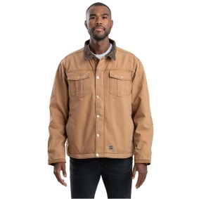 J58 Berne Unisex Vintage Washed Sherpa-Lined Work Jacket