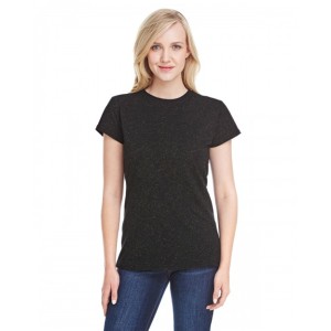 JA8138 J America Ladies' Glitter T-Shirt