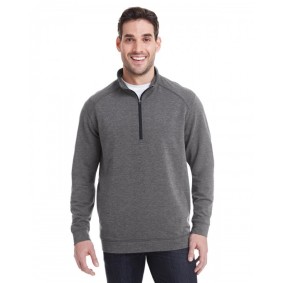 JA8434 J America Adult Omega Stretch Quarter Zip Sweatshirt