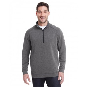 JA8434 J America Adult Omega Stretch Quarter Zip Sweatshirt