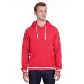 JA8649 J America Adult Relay Hooded Sweatshirt