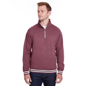 JA8650 J America Adult Relay Quarter Zip Sweatshirt