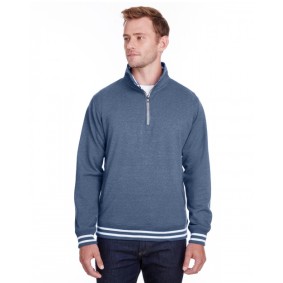 JA8650 J America Adult Relay Quarter Zip Sweatshirt